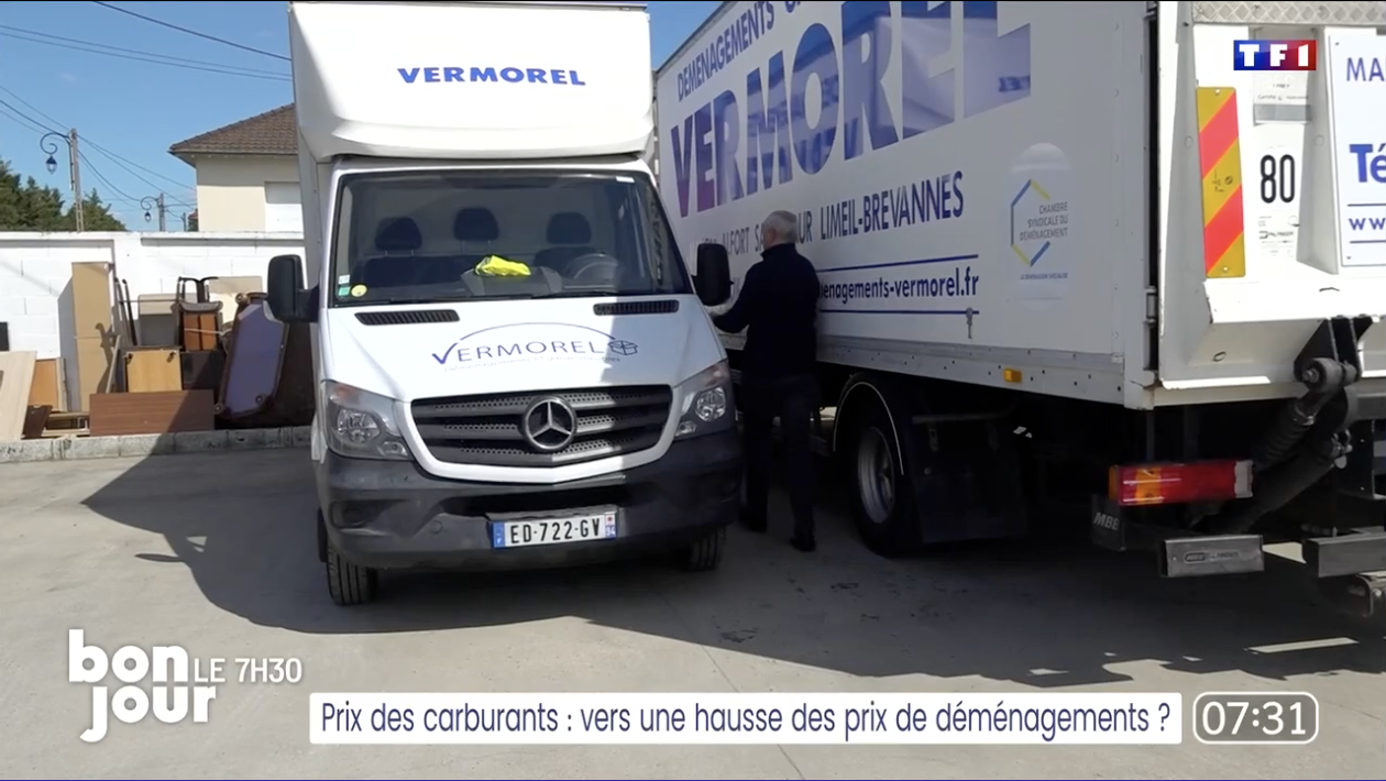 hausse 10% prix déménagements